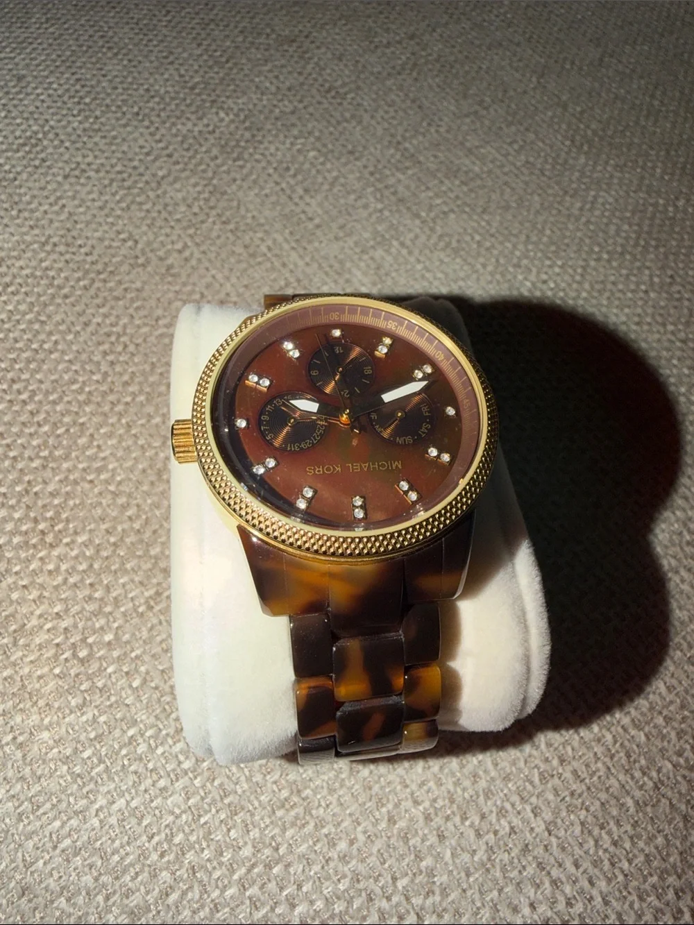 Michael Kors Tortoise Watch